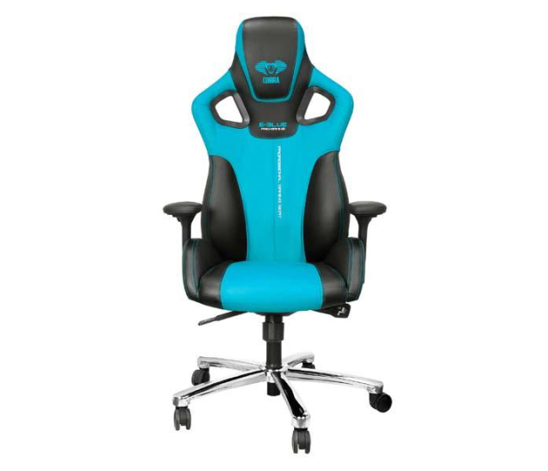 E-BLUE Fotel Gamingowy E-BLUE E-Blue COBRA niebieski gaming chair # - 1450931 - zdjęcie 2